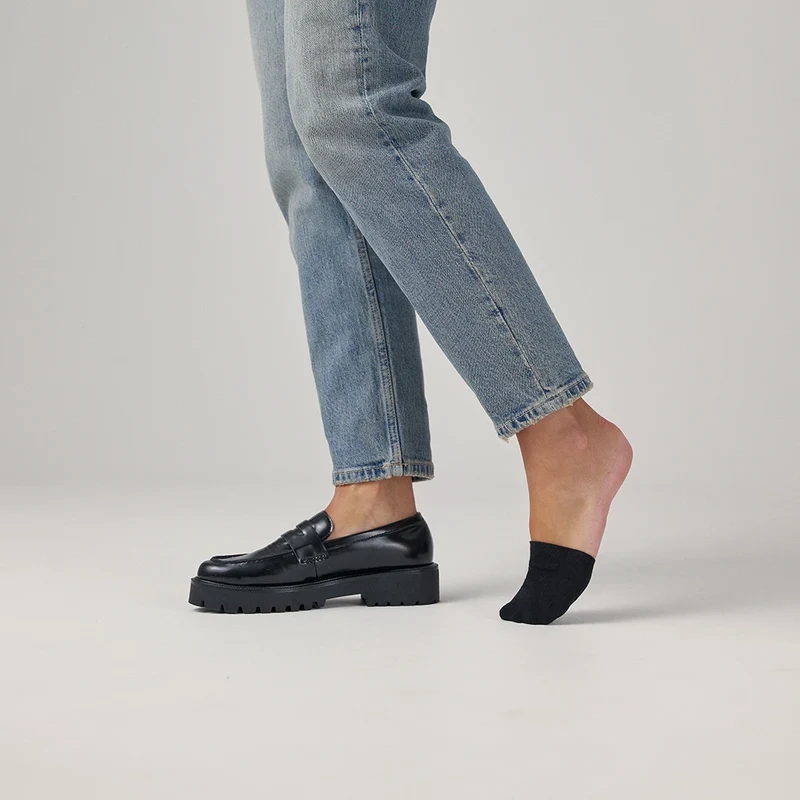 Vorfuß Socken | Schwarz