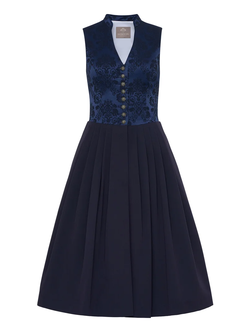 Dirndl ohne Schürze mit V-Ausschnitt - 70 cm