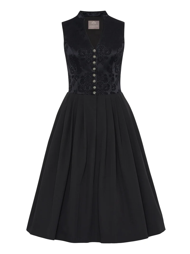 Dirndl ohne Schürze mit V-Ausschnitt - 70 cm