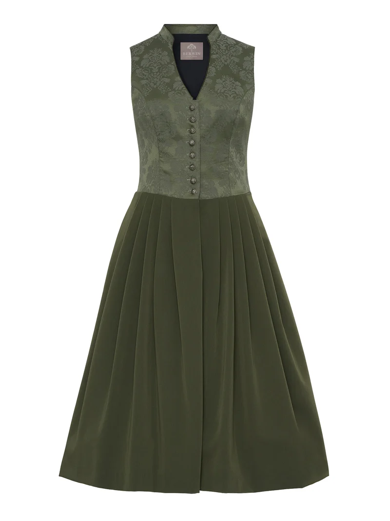 Dirndl ohne Schürze mit V-Ausschnitt - 70 cm