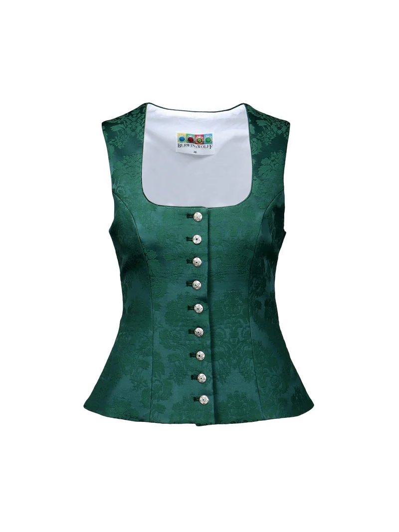 Trachtenmieder Damen – Stretch-Jacquard
