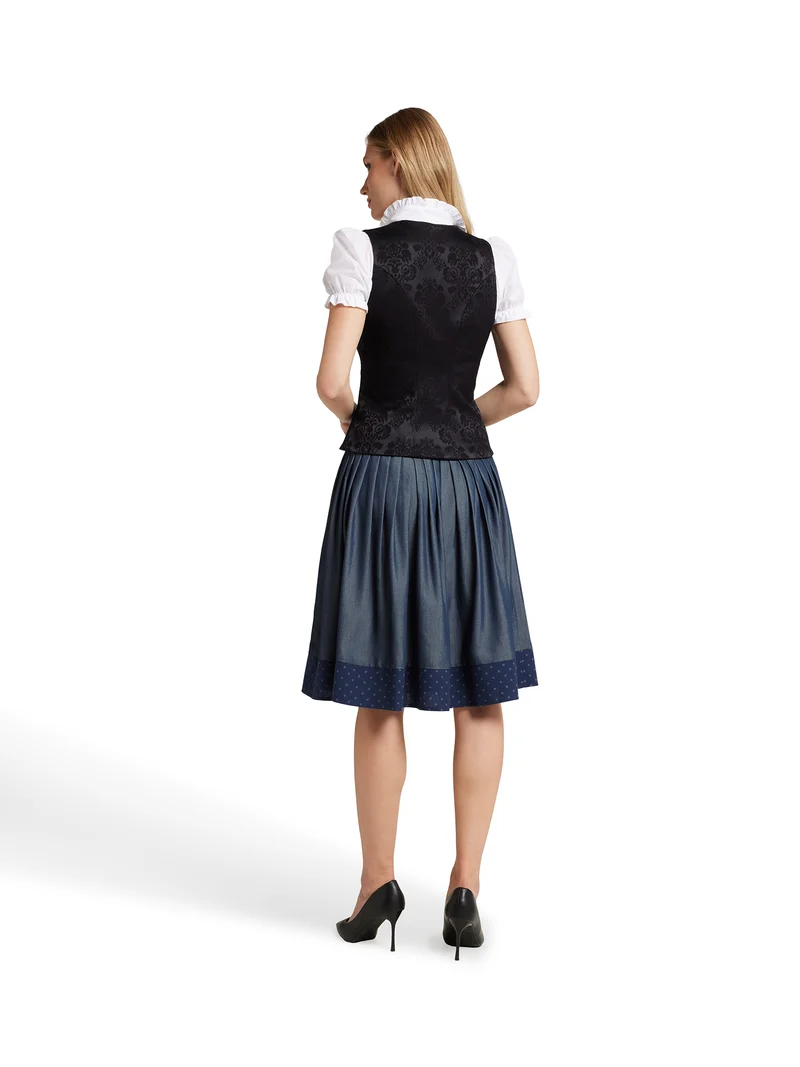 Trachtenmieder Damen – Stretch-Jacquard