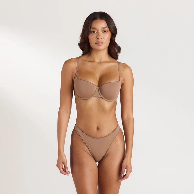 Comfort Balconette BH - Hasel