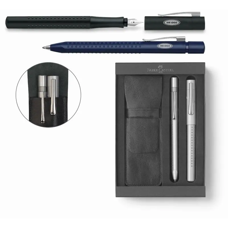 Grip 2011 Schreibset - Ergonomisches Design in Schwarz
