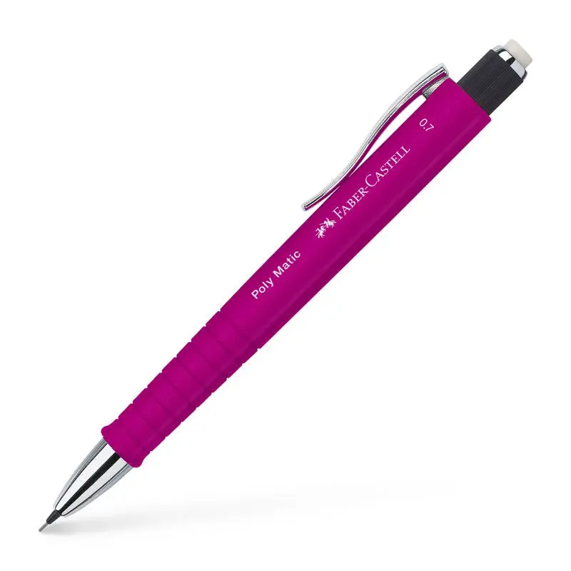 Poly Matic Druckstift in Pink - Ideal für stilvolles und präzises Schreiben und Zeichnen