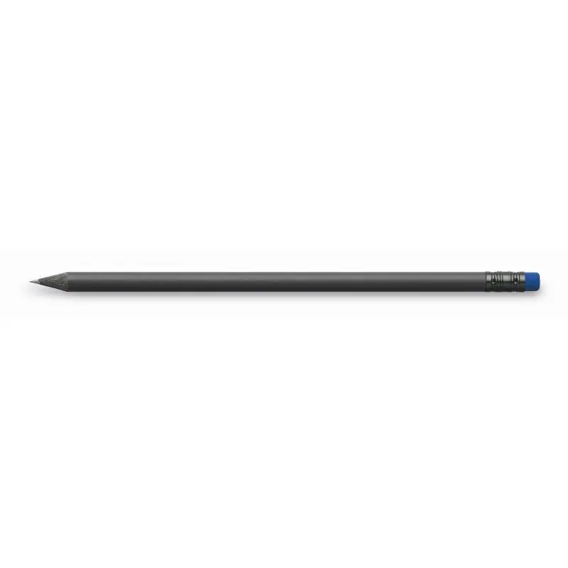 Schwarz-Blauer Designerstift mit Radierer - Ideal für Korrekturen und kreatives Zeichnen