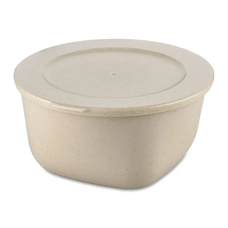 CONNECT BOX 2000 ml mit Deckel - Nature Desert Sand, Große Vielseitige Aufbewahrungsbox