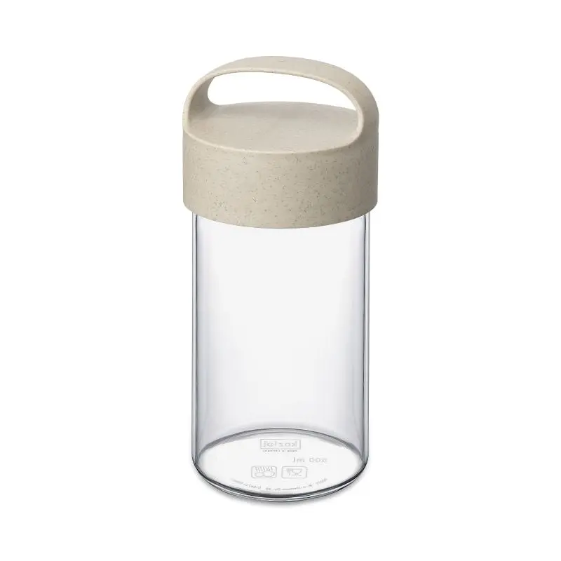 BUDDY DRINK Natur Trinkflasche, Wüstensand, 500 ml, Nachhaltig & Stilvoll