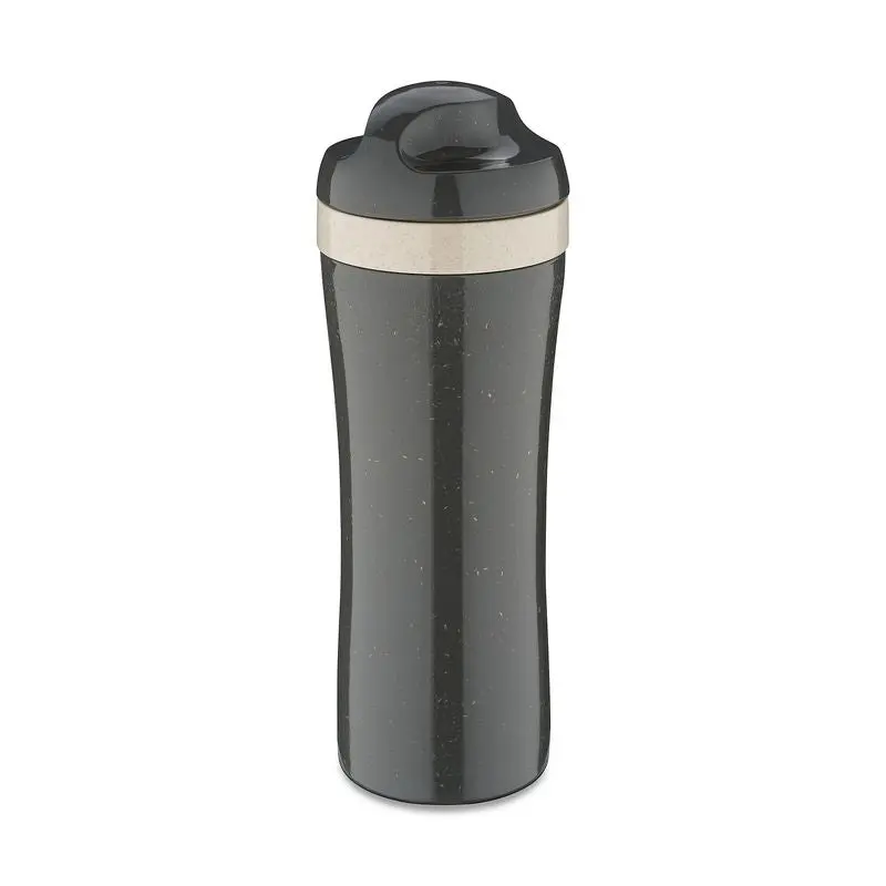 OASE Eco Flasche, Aschgrau, 425 ml, Stilvoll & Umweltfreundlich