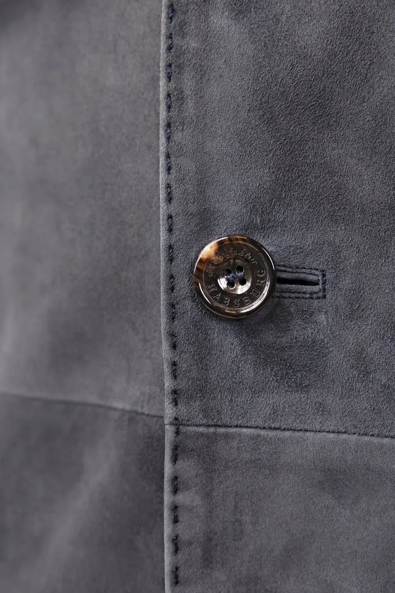 Jacke Vincent in Veloursleder