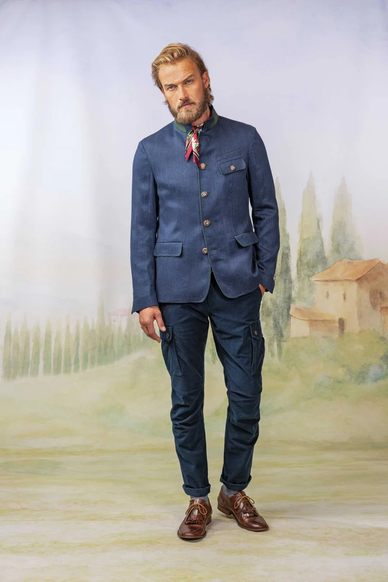 Jacke Jakob in Tinto Filo Stretch