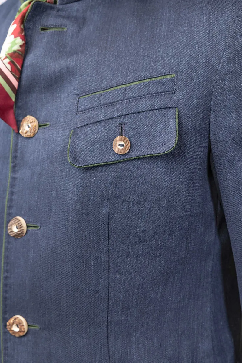 Jacke Jakob in Tinto Filo Stretch