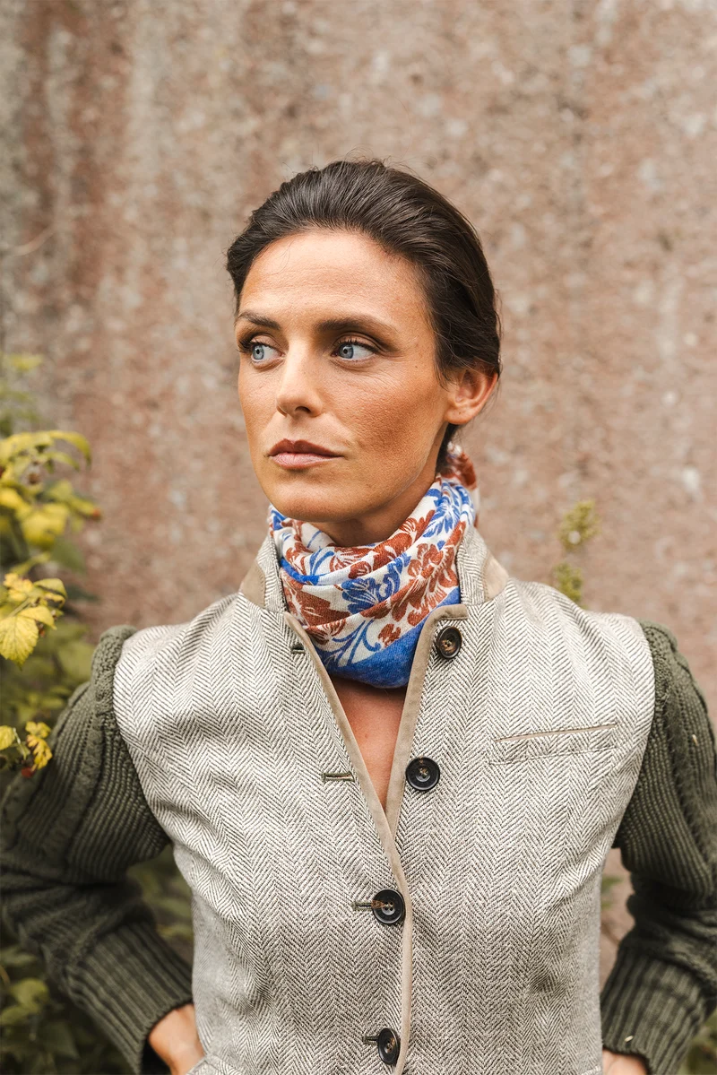 Schal Habsburg Wildrosen