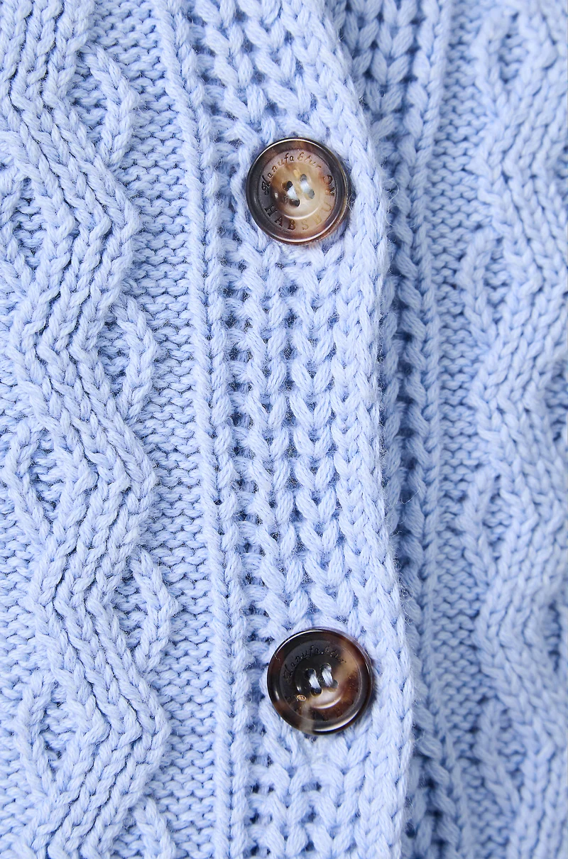 Strickjacke Donna in Baumwoll- Cashmere Mix