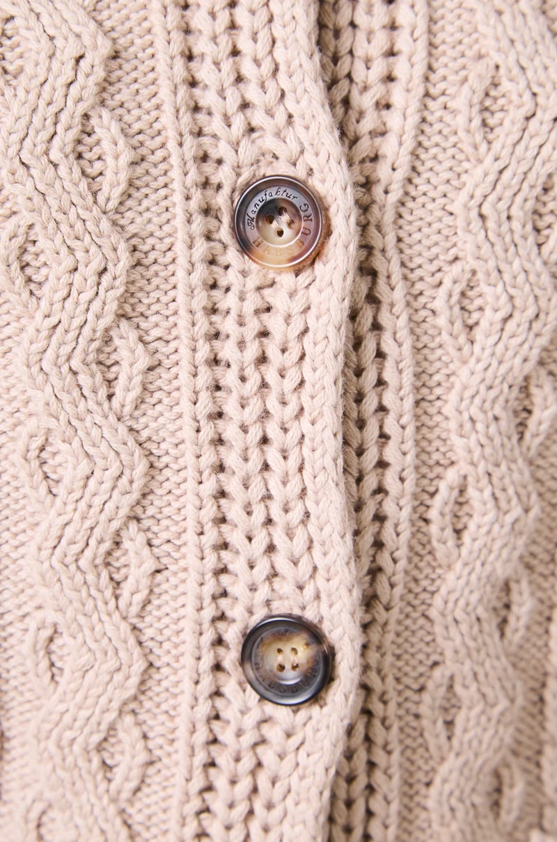 Strickjacke Donna in Baumwoll- Cashmere Mix