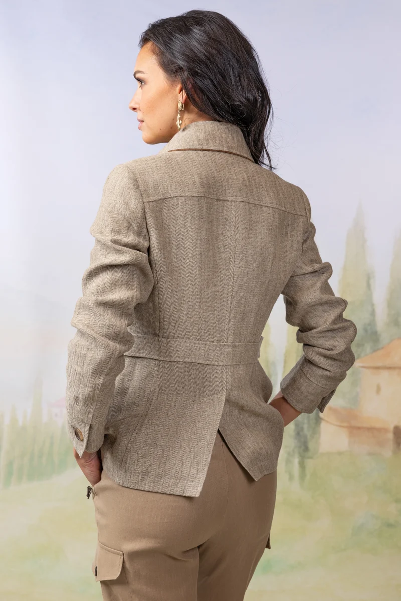 Jacke Kohfidisch in Tinto Filo