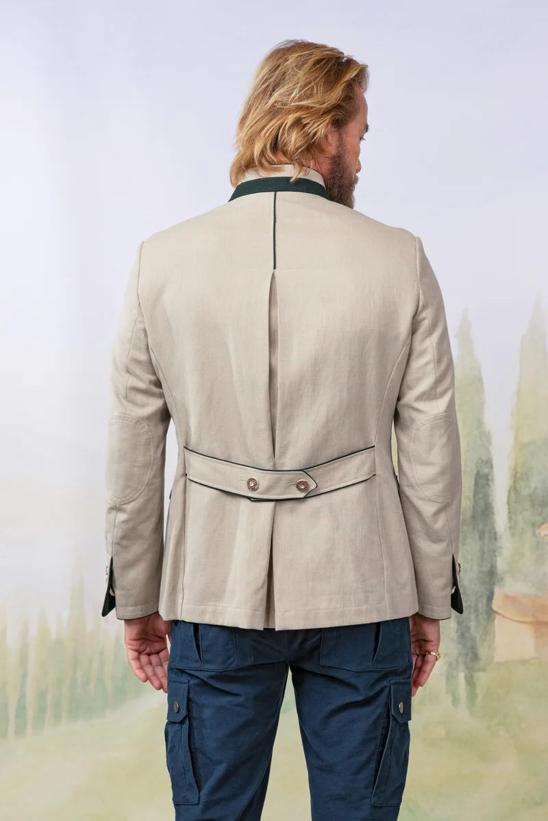 Jacke Adrian in Jägerleinen