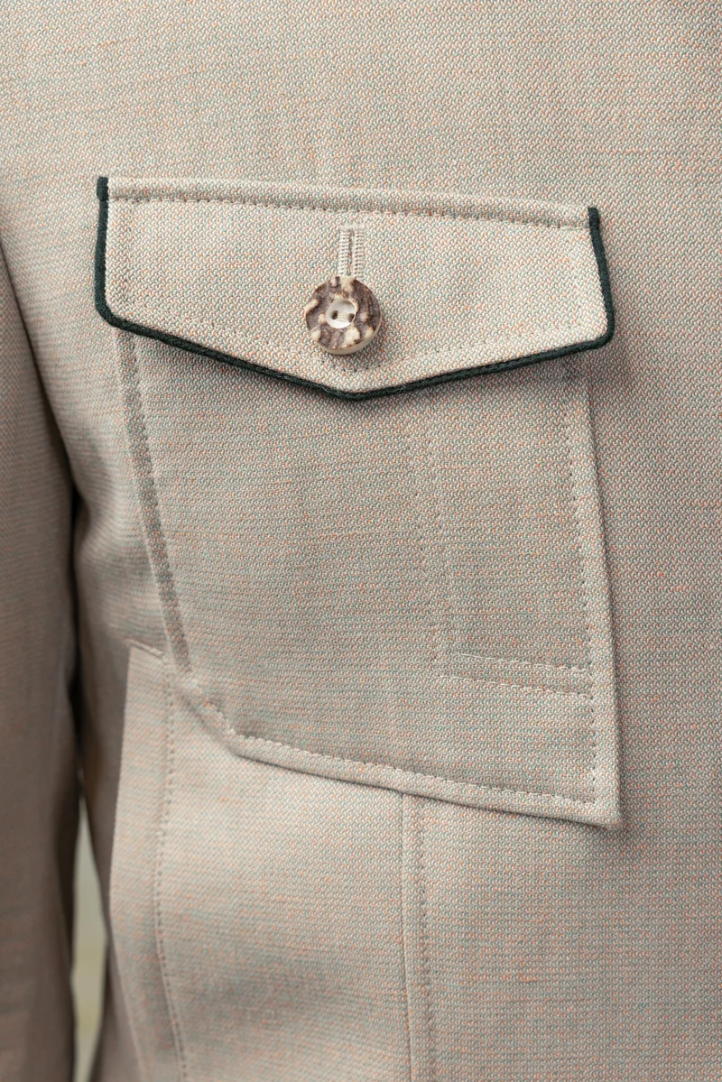 Jacke Adrian in Jägerleinen
