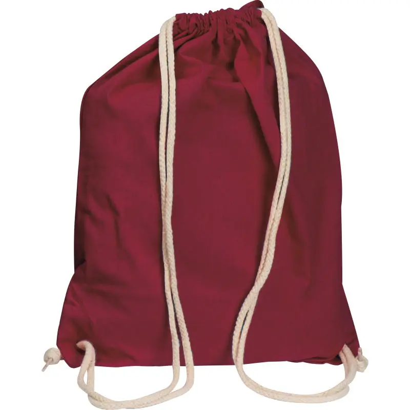 Carlsbad Baumwollgymbag - burgund, elegant und funktional