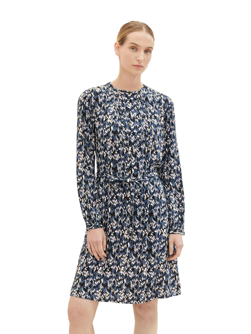 Tom Tailor Freizeitkleid Blau