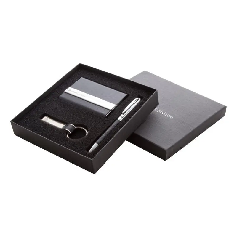 Nouart Geschenkset - Schwarz Edles Accessoire-Set für stilvolle Aufbewahrung und Präsentation