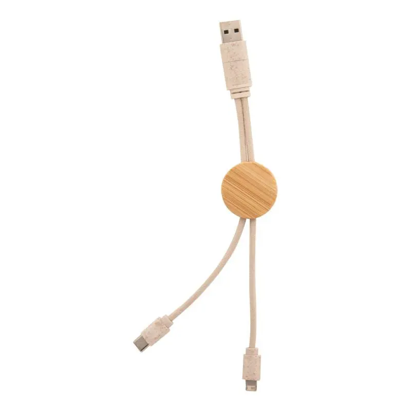 Nihon USB-Ladekabel - Naturfarben