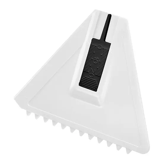 Doppelseitiger Eiskratzer - Schwarz & Weiß - Auto Schneekratzer für Winter - Praktisches Design