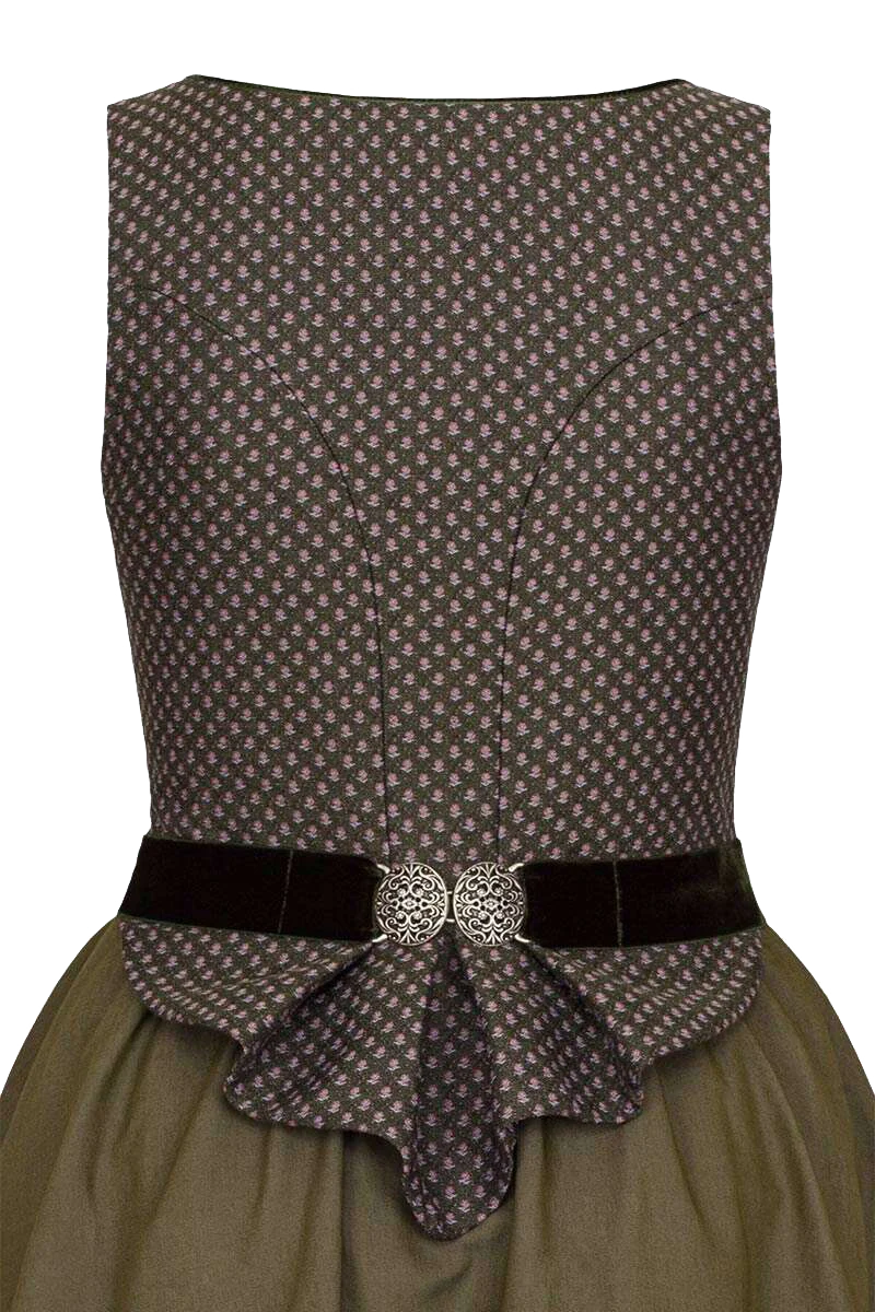 Midi-Dirndl mit Schößchen