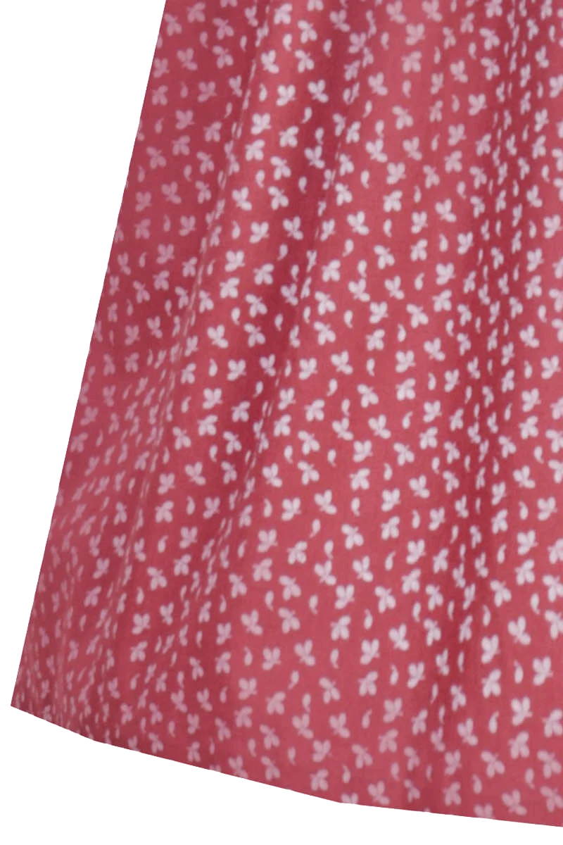 Midi-Dirndl mit Samtoberteil