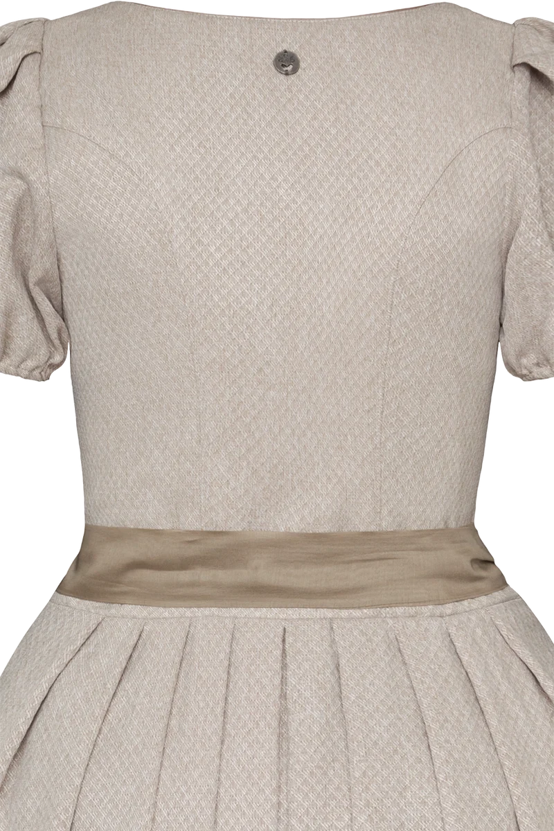 Midi-Dirndl mit Puffärmeln