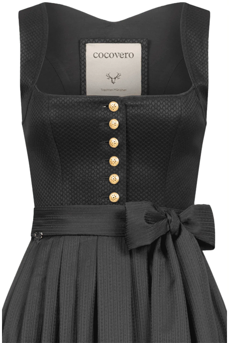 Midi-Dirndl mit Pliseerock
