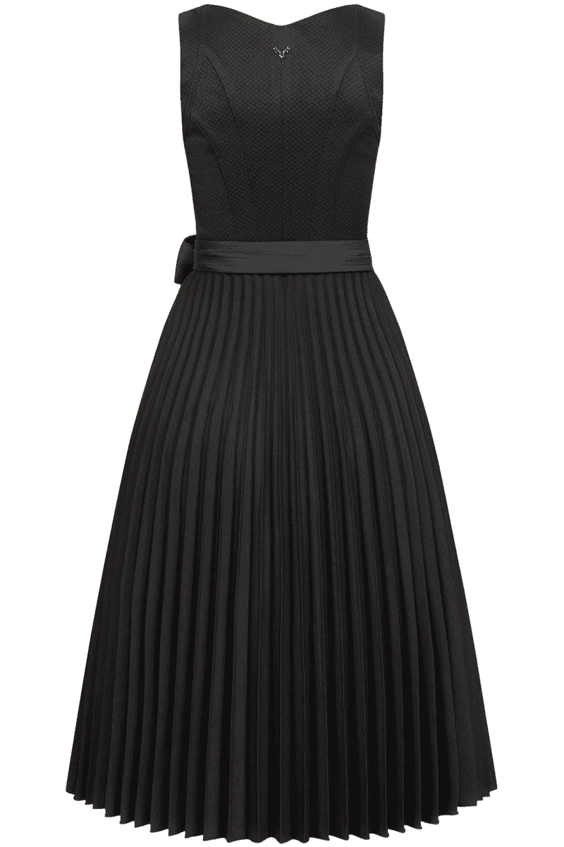 Midi-Dirndl mit Pliseerock