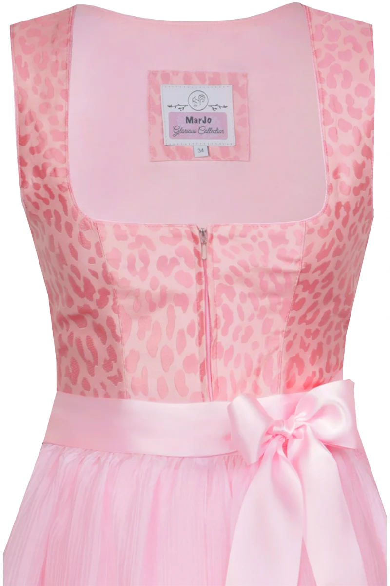 Midi-Dirndl mit Leopardenmuster Wild-Kollektion
