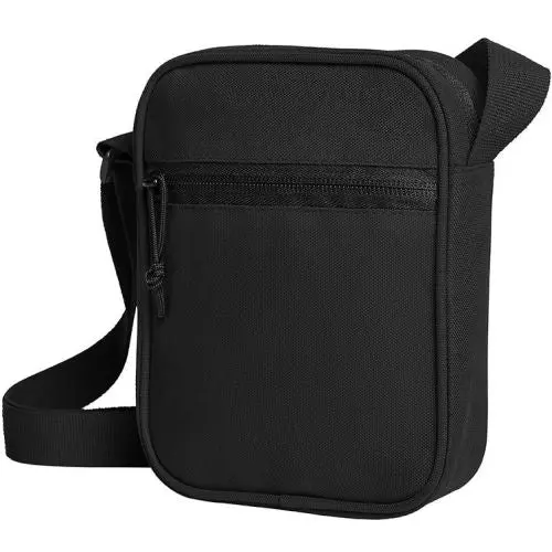 CrossBag FLOW - Schwarz, Stilvolle & Funktionale Umhängetasche für Alltag & Freizeit