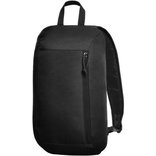 FLOW Schwarzer Rucksack – Fließendes Design für Dynamische Tage