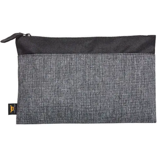 Black-Gray Mottled ELEGANCE Case with Zipper - Sleek & Functional