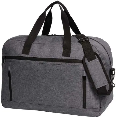 FASHION Reisetasche, Blau-Grau Meliert, Stilvoll und Praktisch für unterwegs