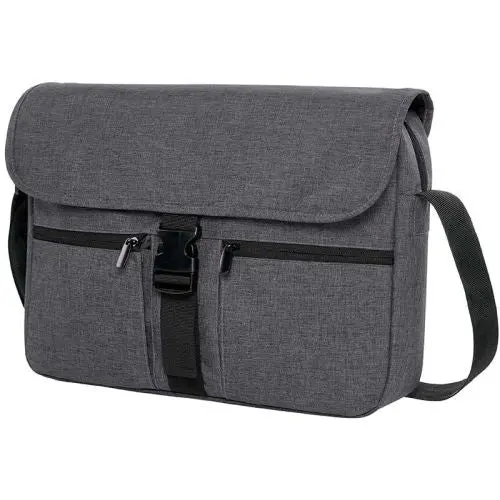 FASHION Notebook-Tasche - Trendig & Schutzorientiert - Blau-Grau Meliert