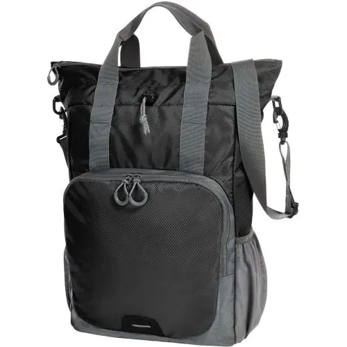 STEP Schwarzer Multibag – Flexibel und Stilvoll für Unterwegs