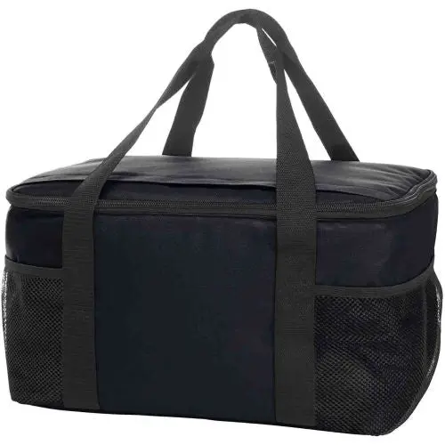 Family XL Kühltasche in Schwarz – Groß & Isoliert