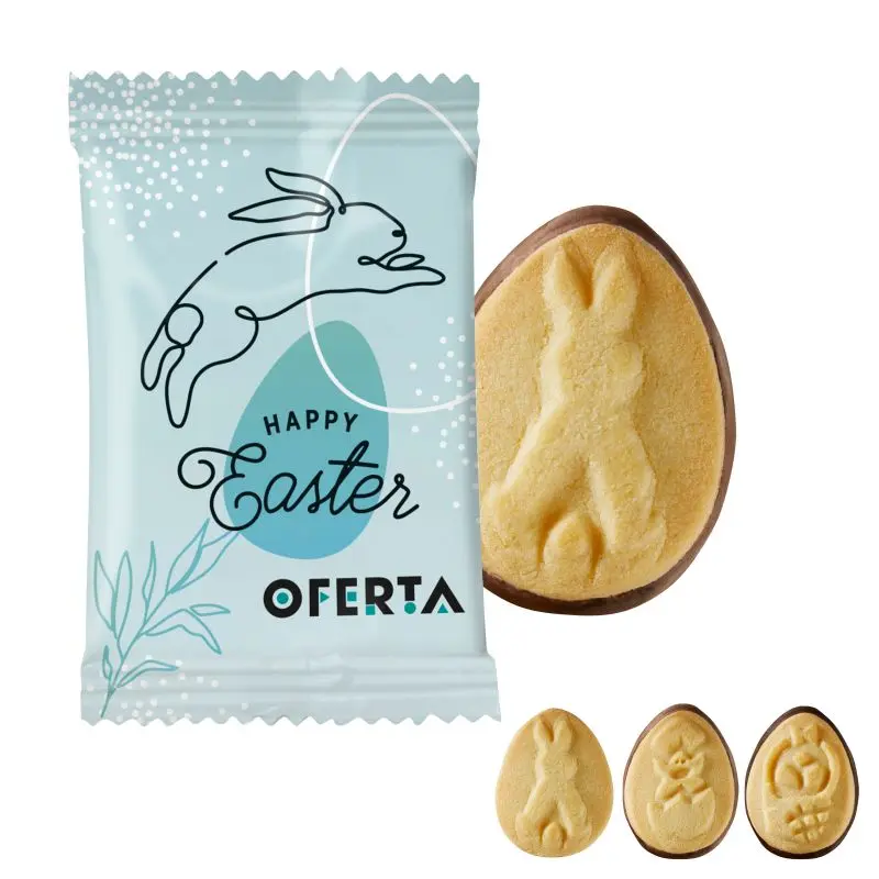 Oster-Buttergebäck mit individuellem Aufdruck