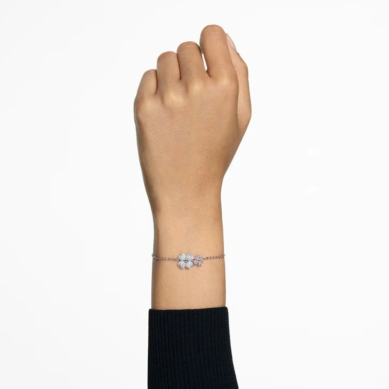 Swarovski Damen Armband Latisha Blume, Mehrfarbig 5636590