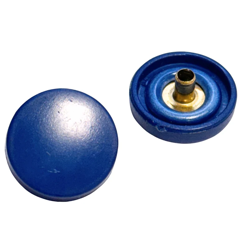Druckknopf Jeansblau – Metallknopf NK-60