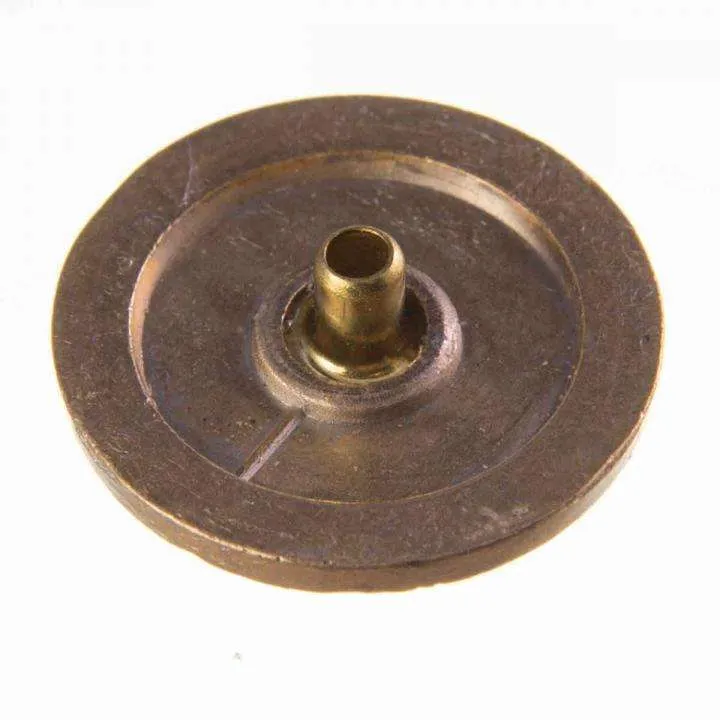 Druckknopf Trachten-Look Silberfarben – Metallknopf NK-6