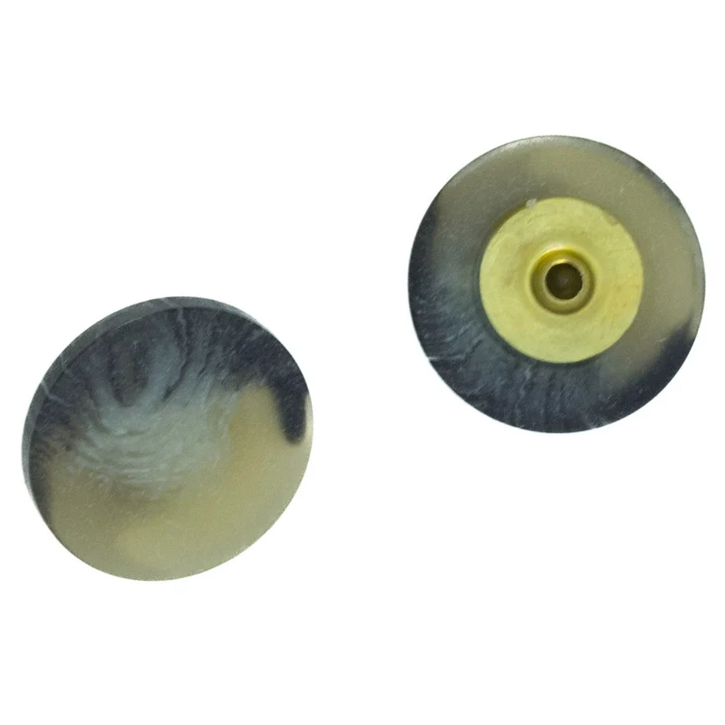 Druckknöpfe Hornimitat NK-66-grün-beige