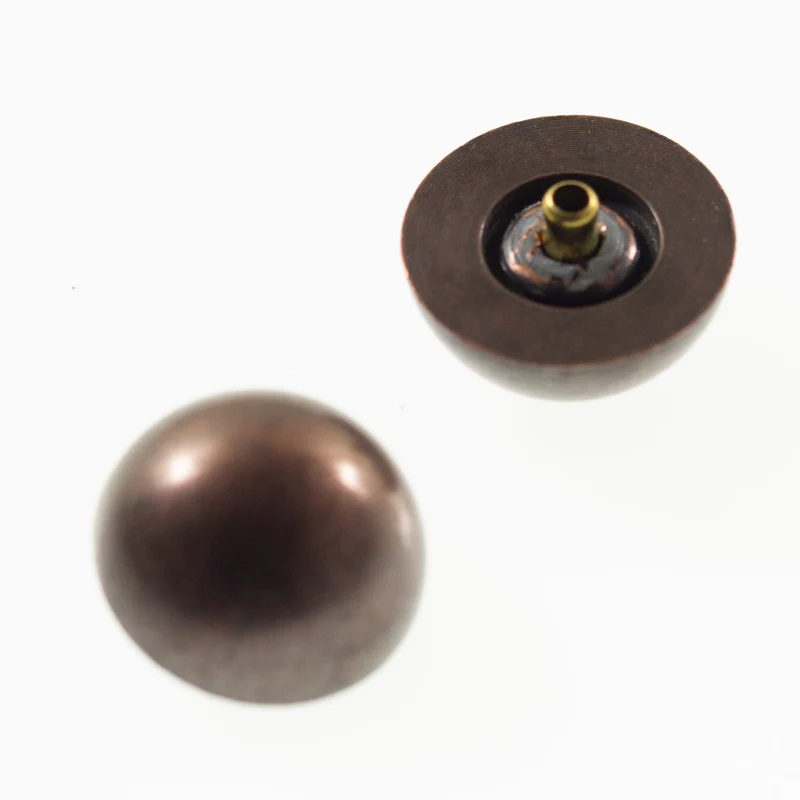 Druckknopf Halbkugel Kupfer – Metallknopf NK-191