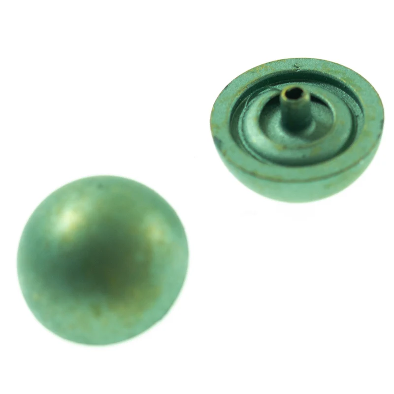 Druckknopf Halbkugel Grün 4 mm – Metallknopf NK-191