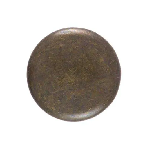 Druckknopf Alt Messing Grün – Metallknopf NK-105