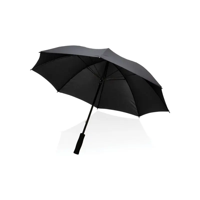 23 Impact AWARE™ RPET 190T Sturmfester Schirm - Schwarz Umweltfreundlich & Langlebig