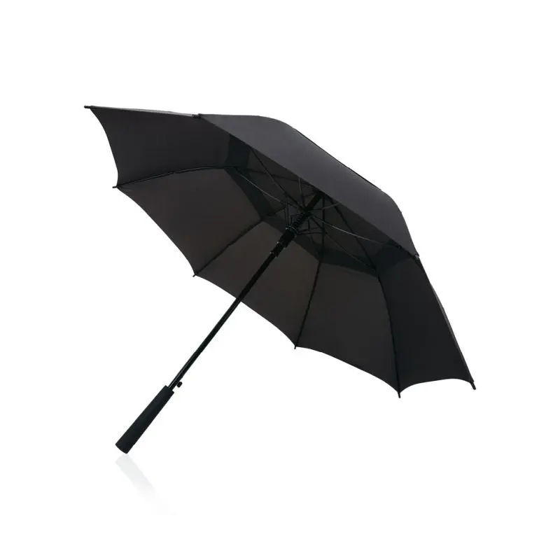 Premium Windschirm: Swiss Peak AWARE™ Tornado 23 - Sturmsicher & Nachhaltig - Schwarz